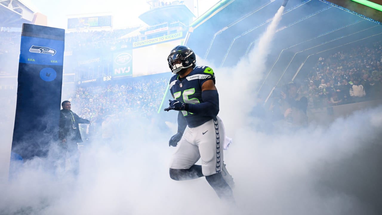 Seattle Seahawks cornerback Chris Steele looks on during the NFL