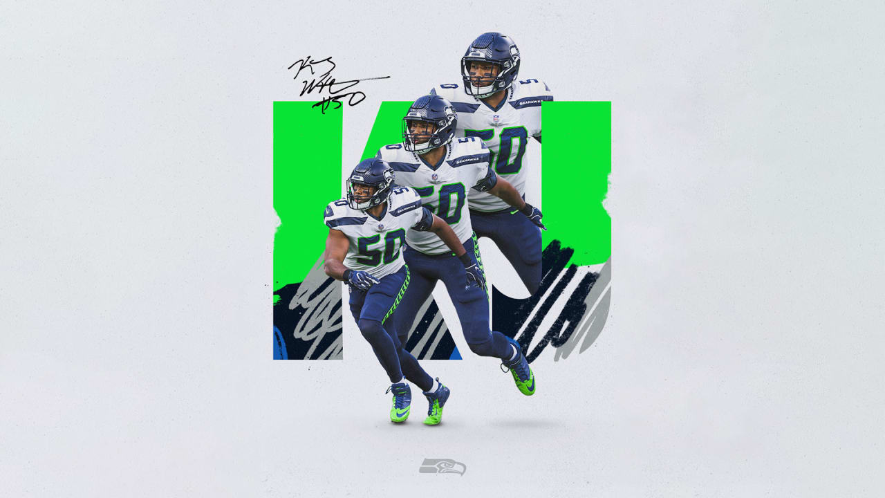 K.J. Wright Seattle Seahawks Signed 8x10 Photo #17 – Northwest Sportscards