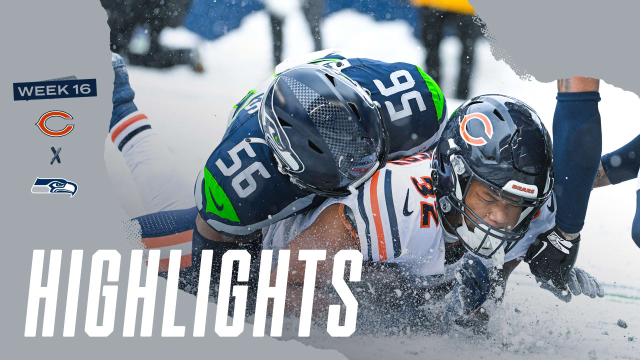 Bears vs. Seahawks Week 16 Highlights