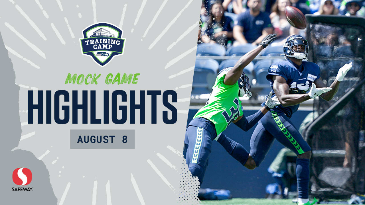 2021 Seahawks Training Camp Mock Game Highlights: August 8