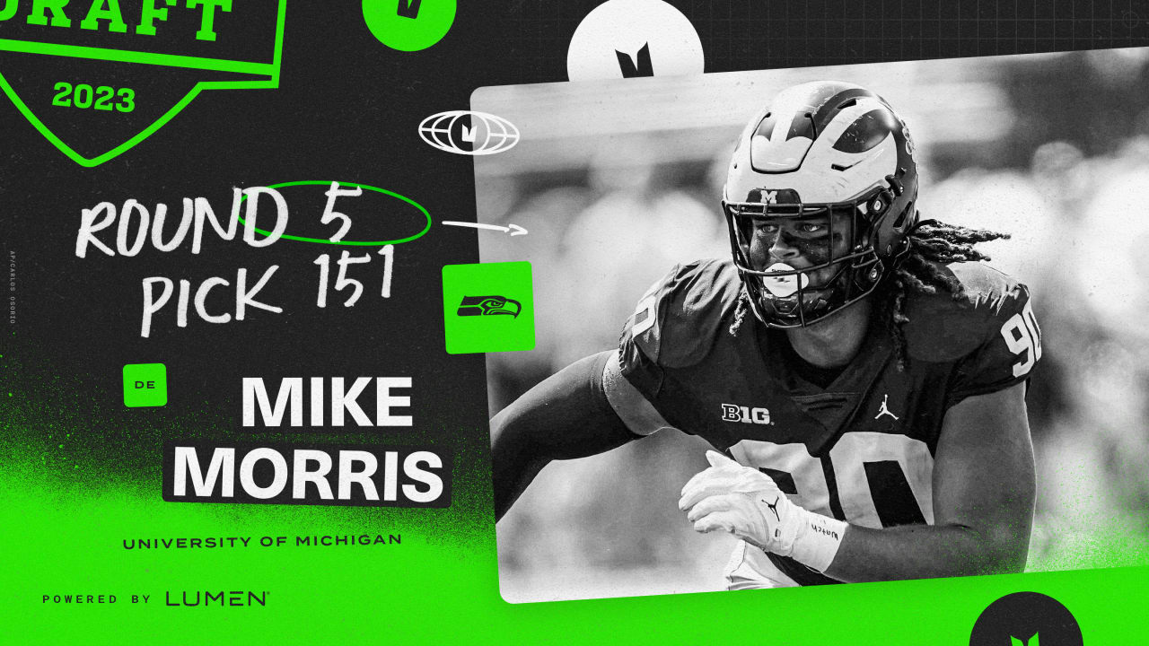 2023 NFL Draft: DE Mike Morris, Michigan, Pick No. 151