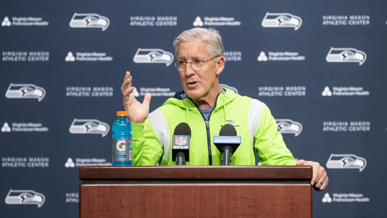 His spirit was on everything we were doing.' Pete Carroll says