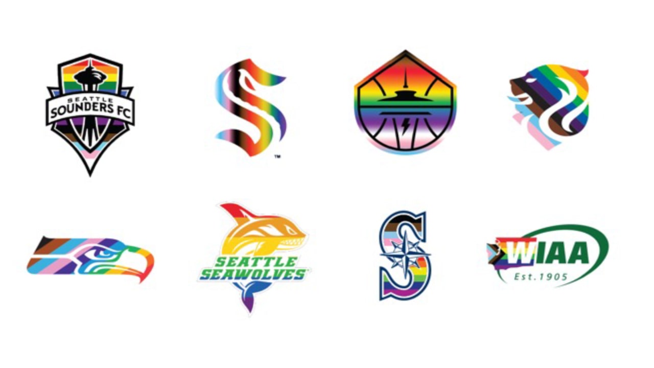 Seattle's Pro Sports Teams Celebrate & Support Seattle Pride