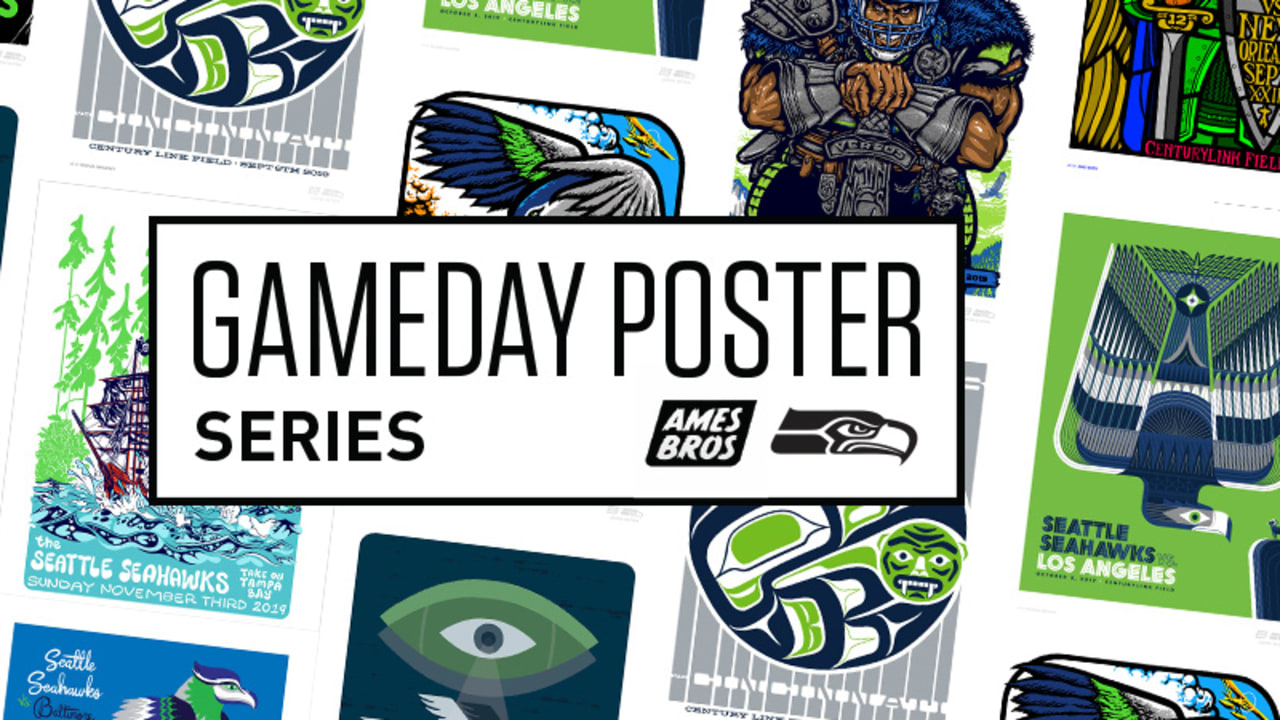 2020 Seahawks vs 49ers Poster – Ames Bros