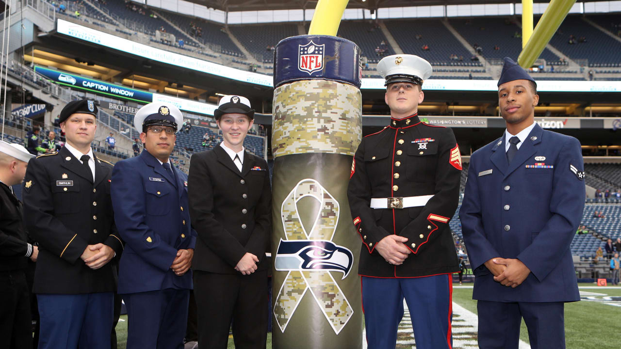 Seahawks pay primetime military tribute, Seasonal Sports