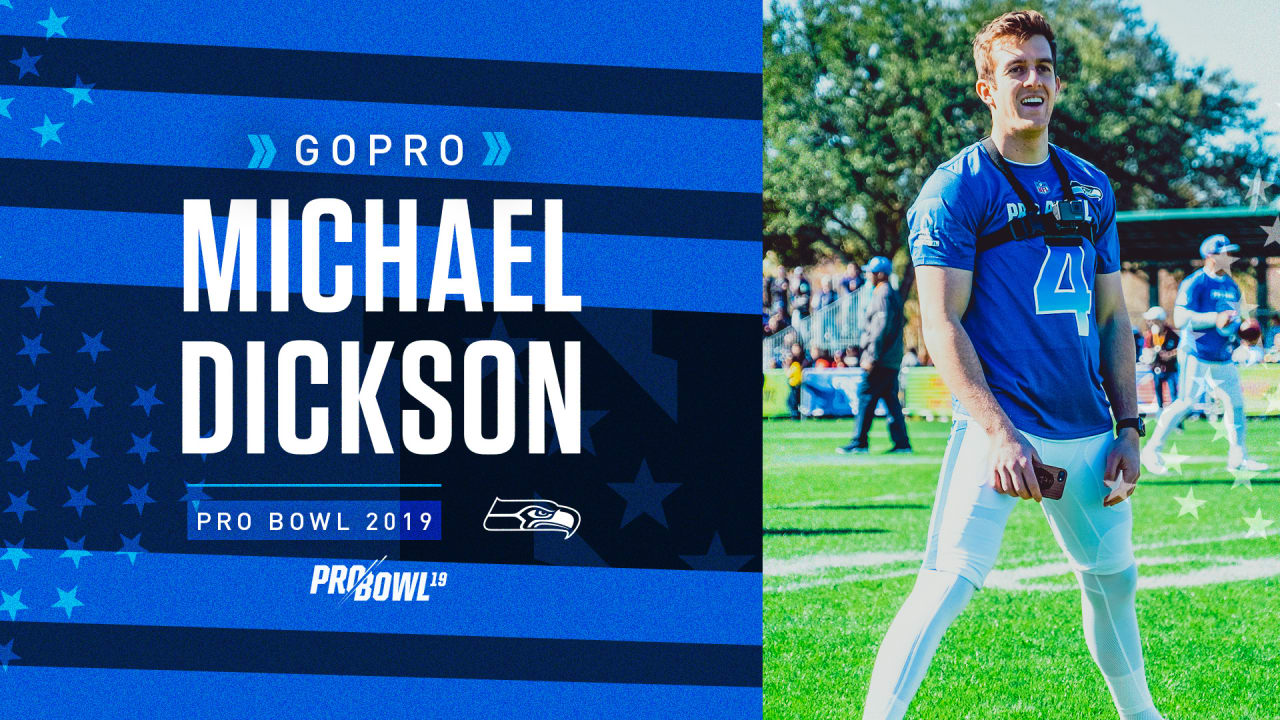 2019 Pro Bowl: Michael Dickson GoPro 