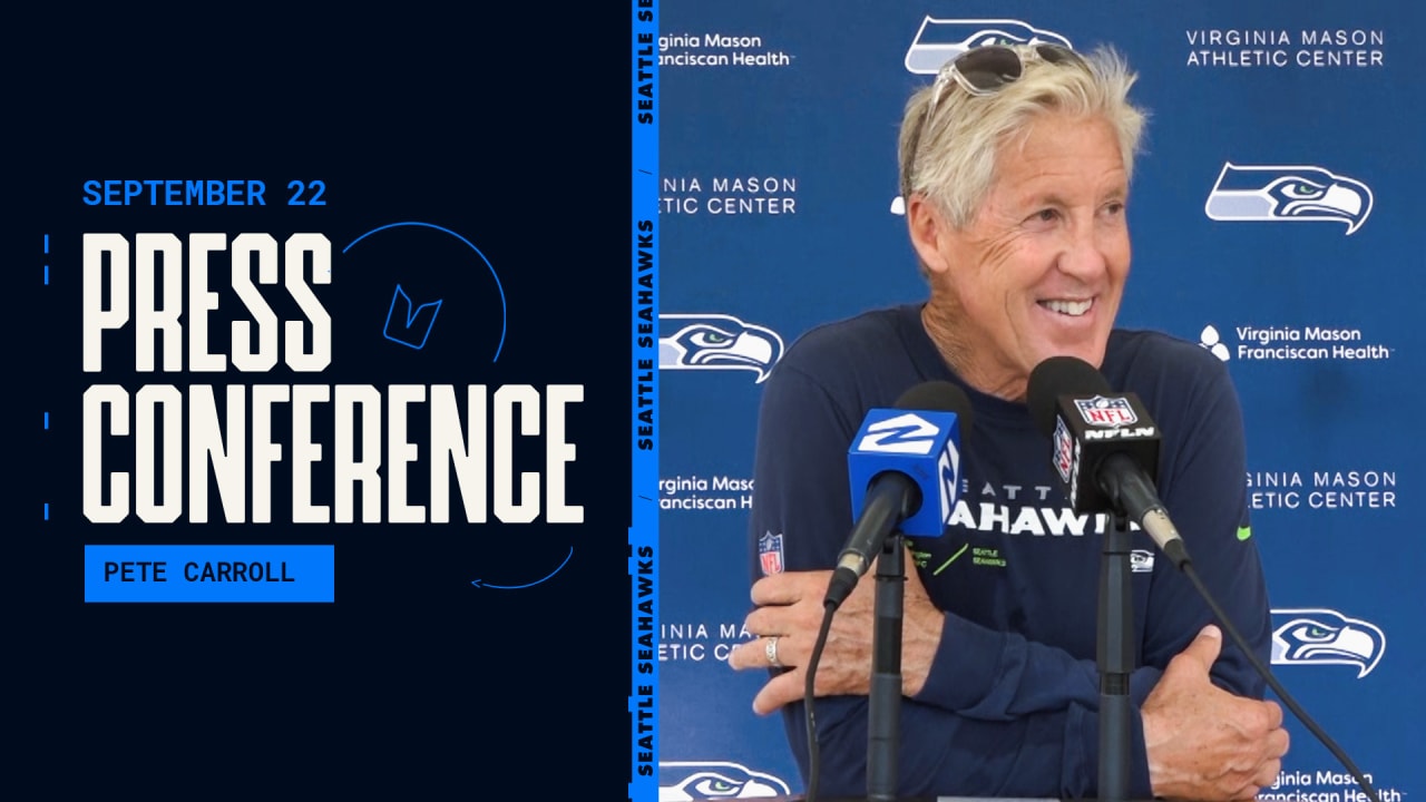 We're Working Hard to Keep It Going: Pete Carroll Speaks to the