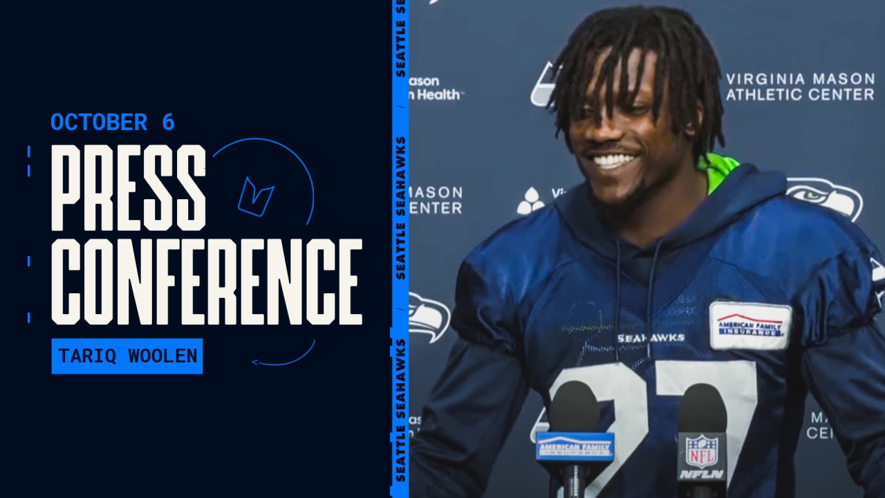 Tariq Woolen Thursday Press Conference October 6