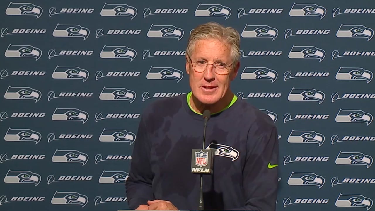 2019 Week 10: Pete Carroll Postgame Press Conference at 49ers