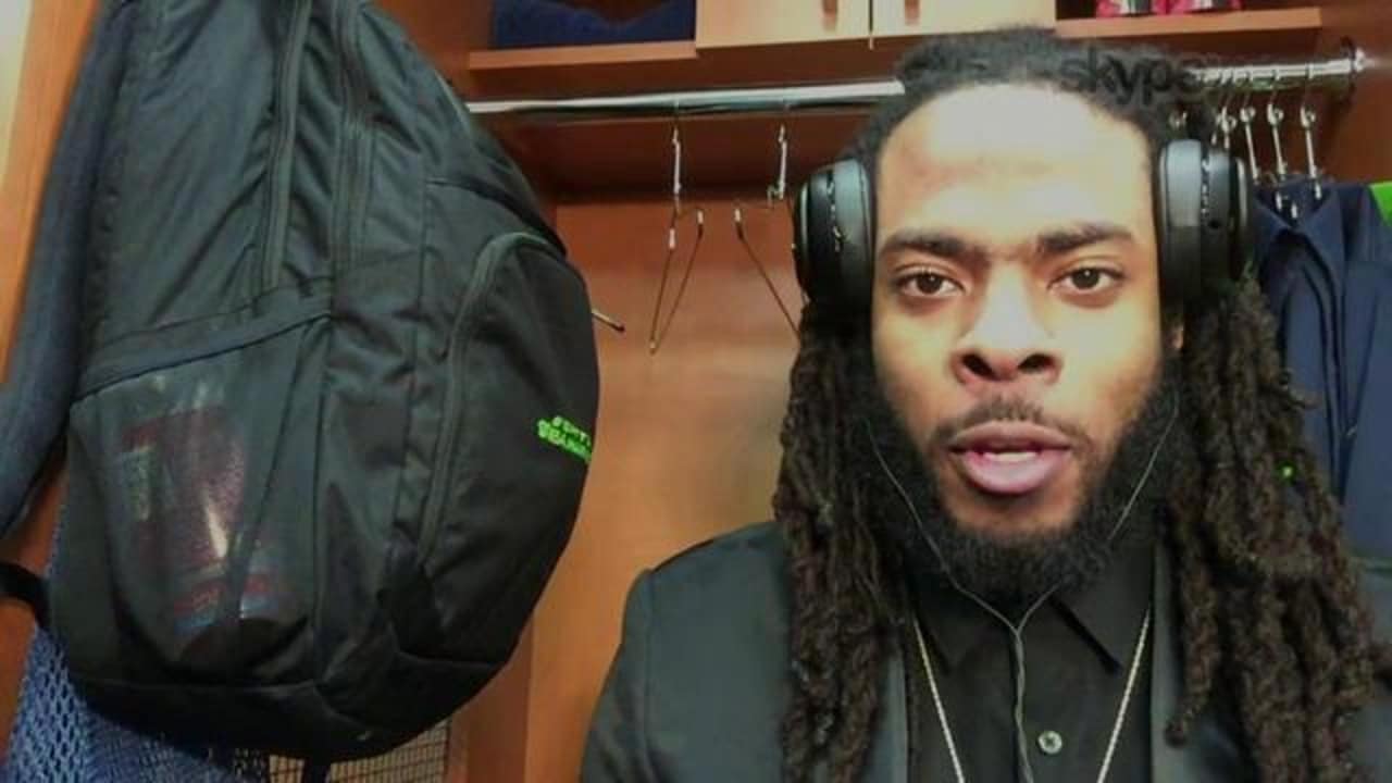 49ers' Richard Sherman doesn't blink over Earl Thomas' eye