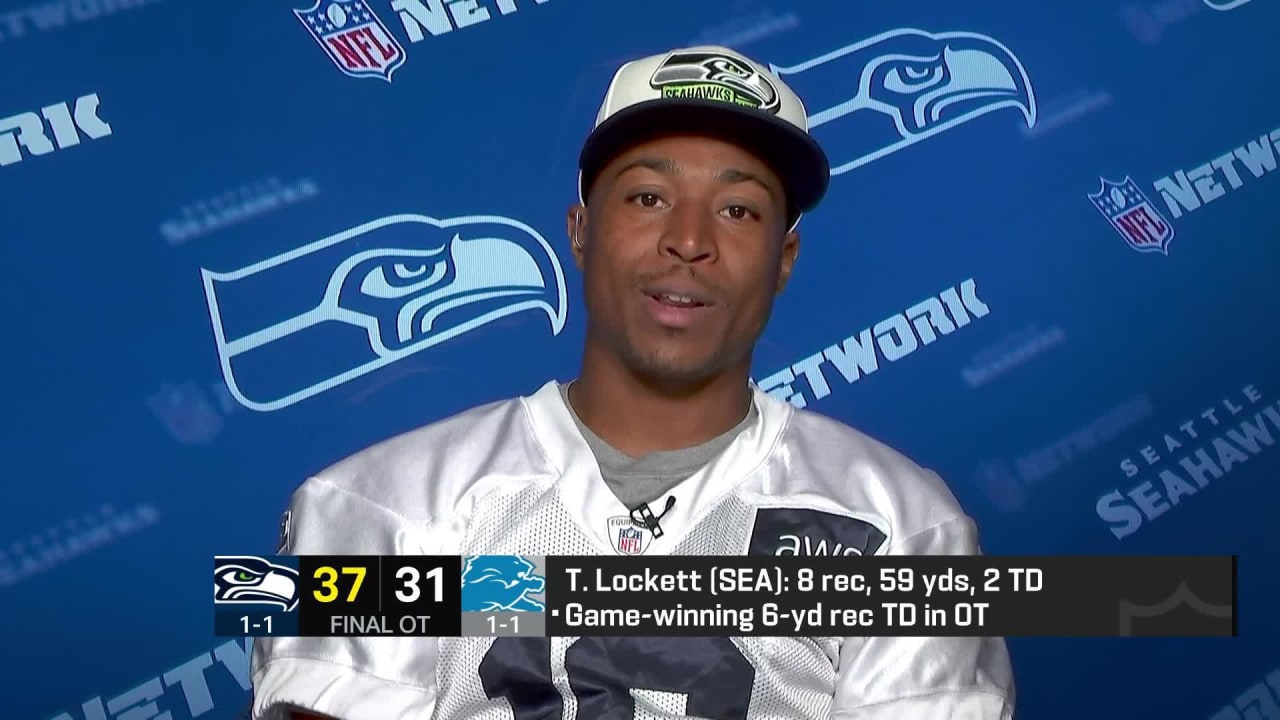 Tyler Lockett Joins 'NFL Total Access' To Discuss Game-Winning TD Vs. Lions