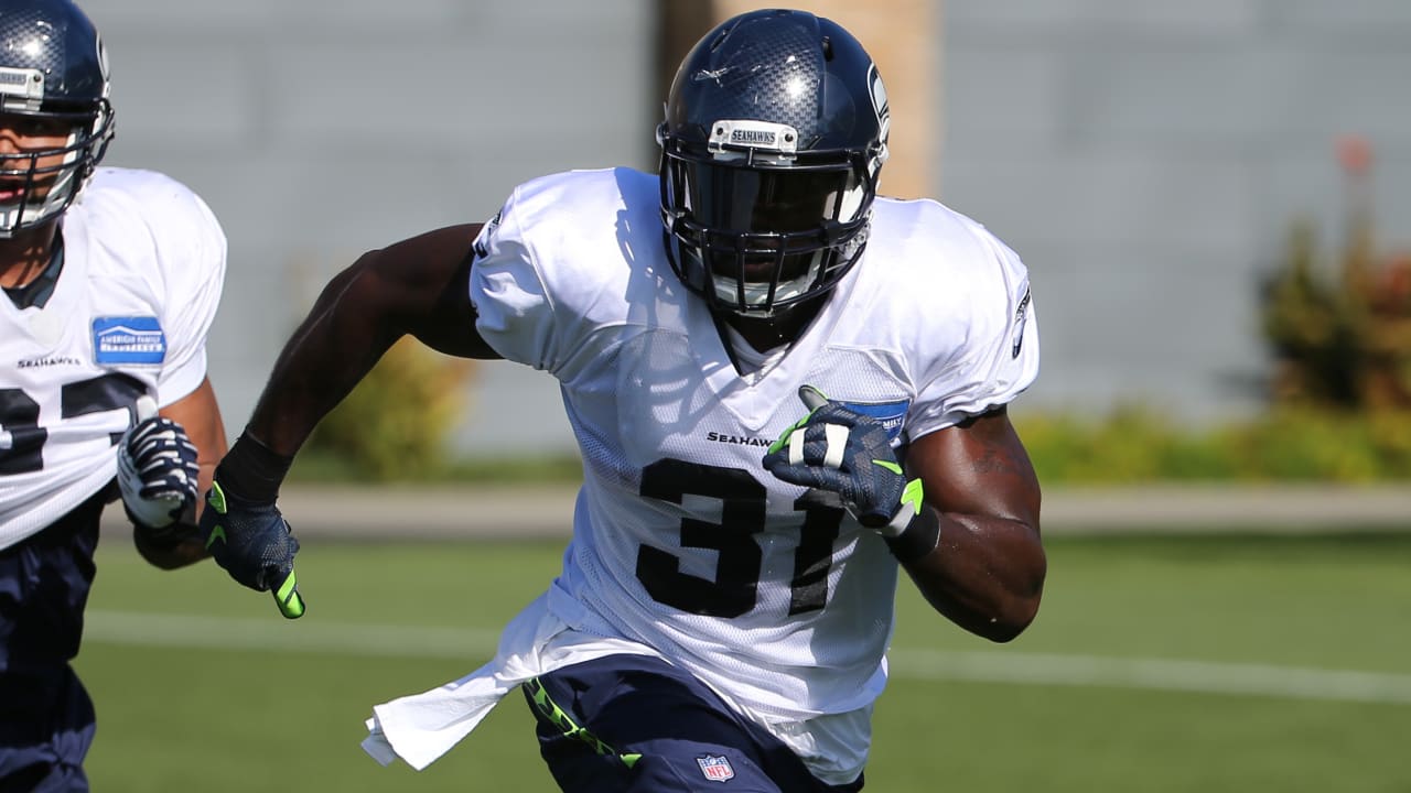 Chicago Bears wide receiver Bernard Berrian, left, catches a 40-yard pass  for a touchdown as Seattle Seahawks' Kelly Herndon, center, and Oliver  Celestin, right, defend during the third quarter of an NFL