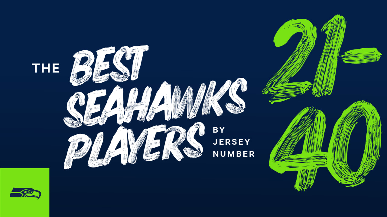 Seahawks by the numbers: Best to wear jerseys 21 through 30