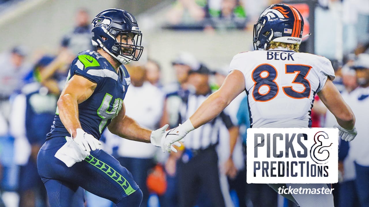 Picks And Predictions For Week 1 Matchup Against The Denver Broncos