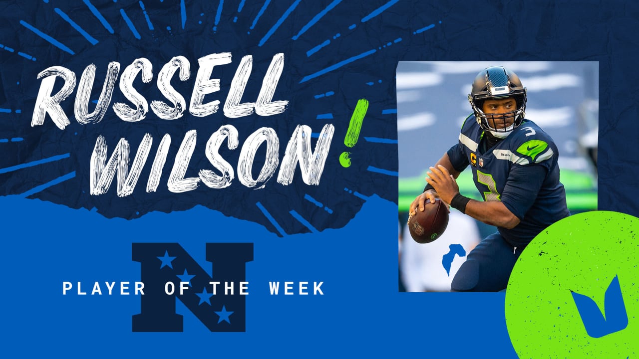 Russell Wilson Named Nfc Offensive Player Of The Week For Second Time In Three Weeks