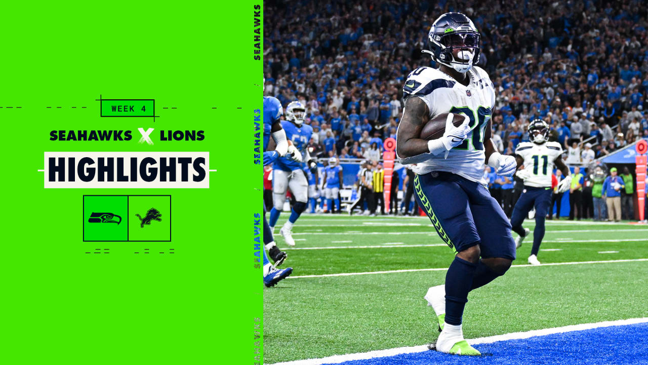 NFL Week 4 Game Recap: Seattle Seahawks 48, Detroit Lions 45, NFL News,  Rankings and Statistics