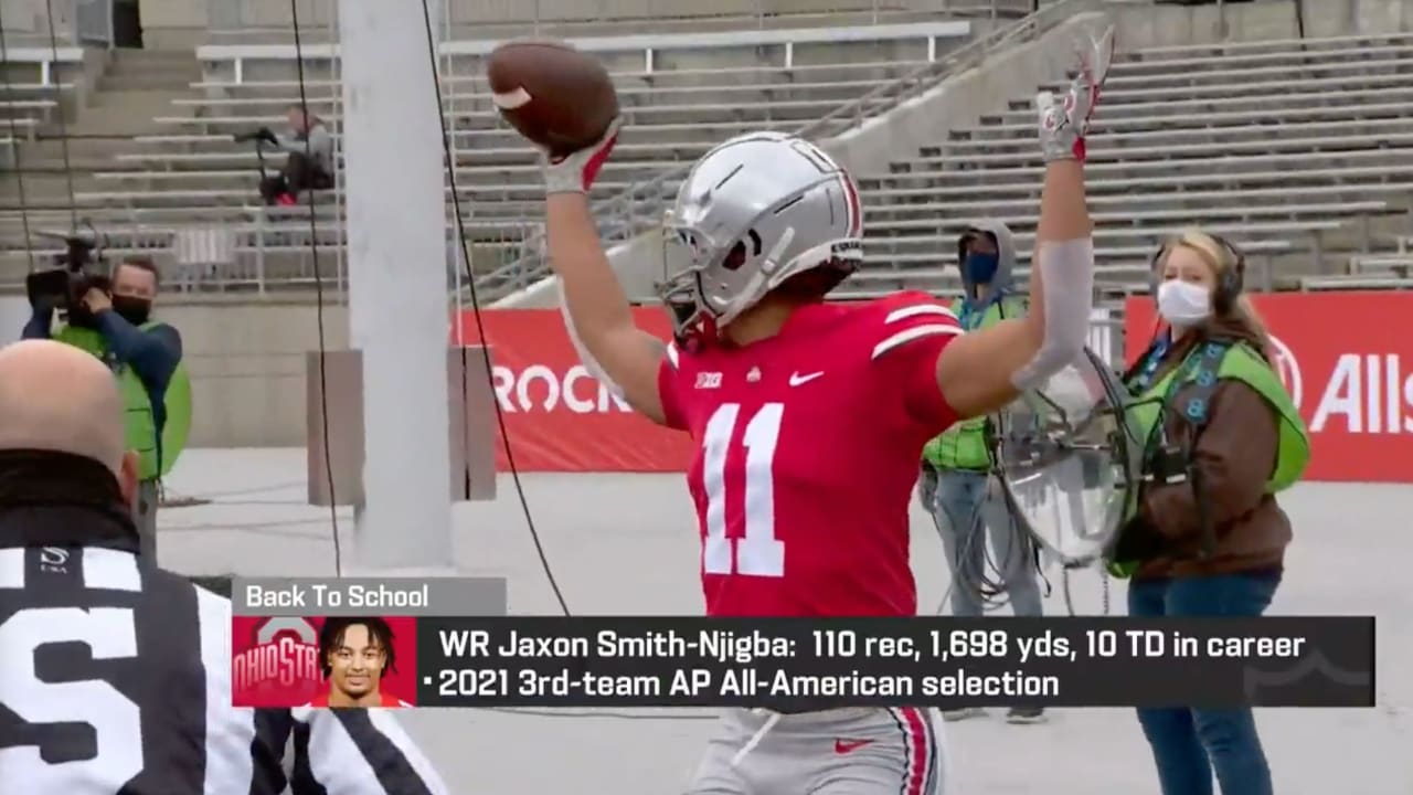 2023 NFL Draft Top Wide Receiver Prospects: Jaxon Smith-Njigba Highlights WR  Rookie Scouting Reports