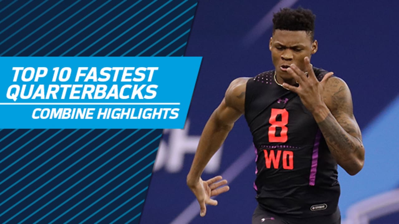 2018 NFL Combine 10 Fastest Wide Receiver 40Yard Dashes