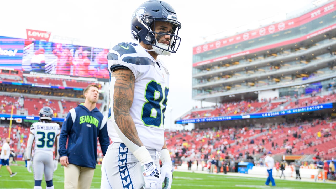 Seattle Seahawks cornerback Chris Steele looks on during the NFL