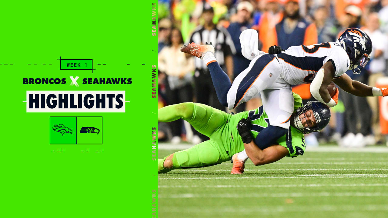 Seahawks vs. Broncos Week 1 Highlights