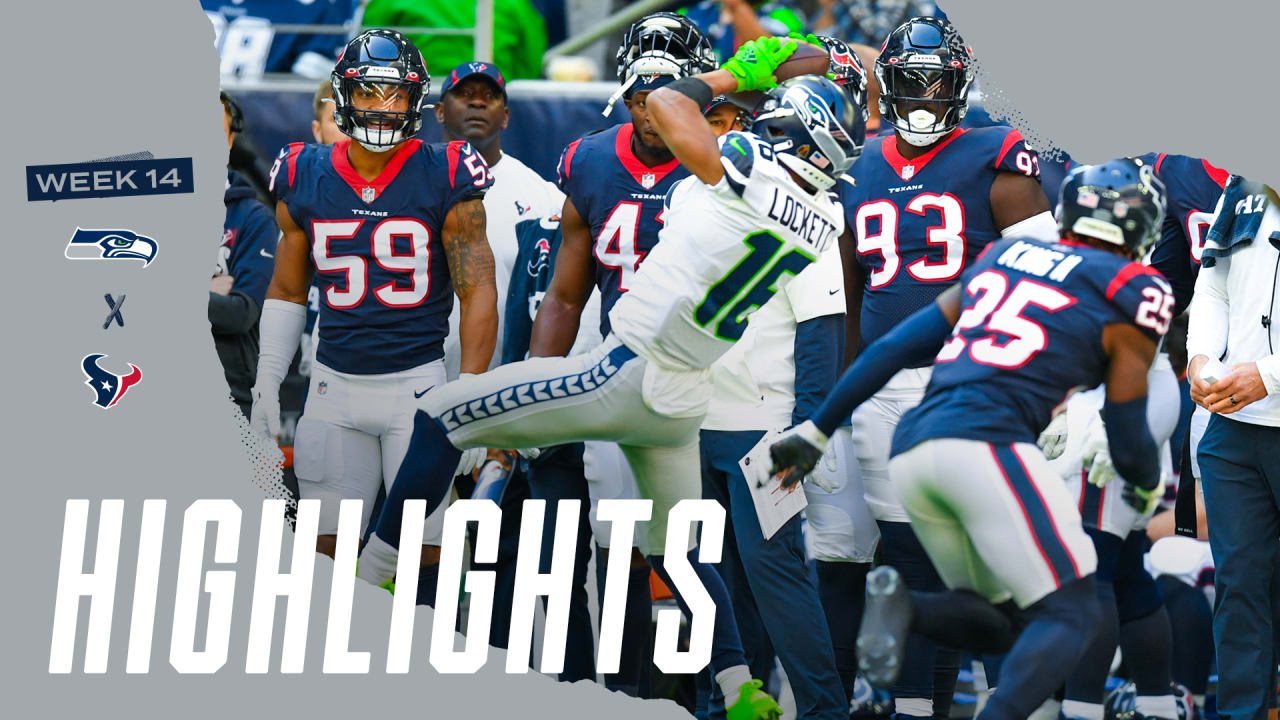 Seahawks vs. Texans Week 14 Highlights