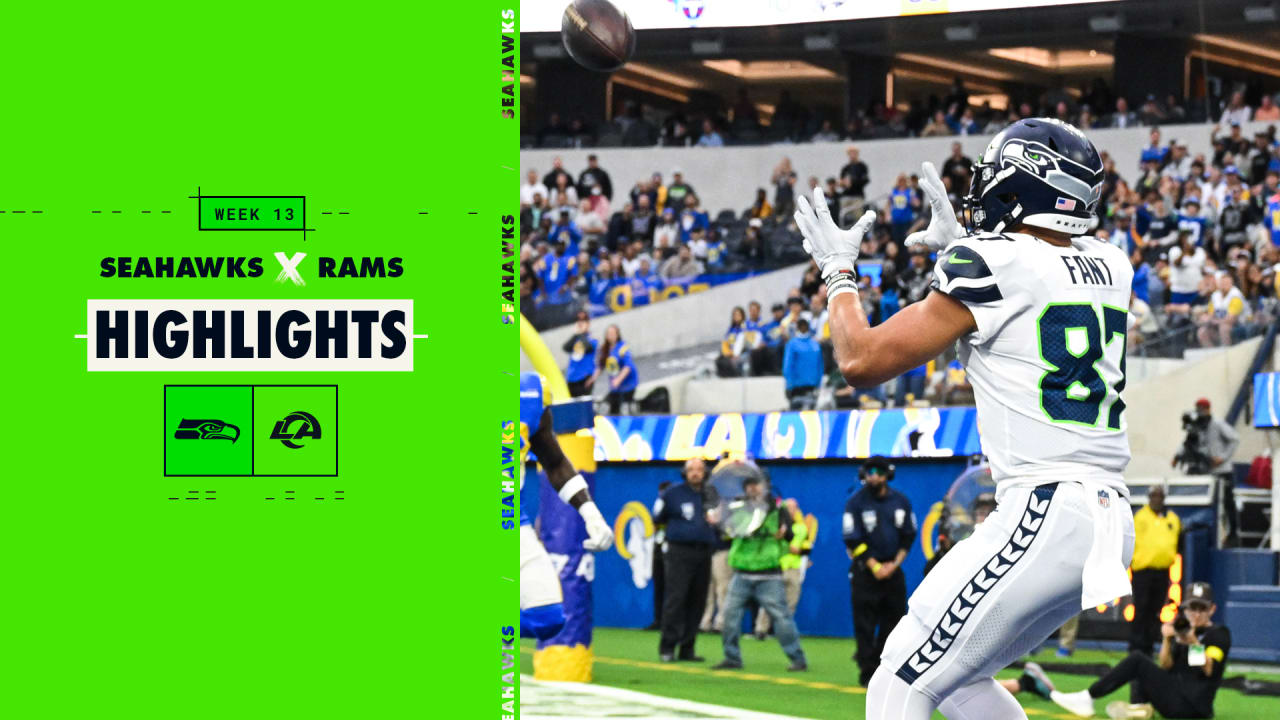 2022 Week 13 Seahawks at Rams Full Highlights