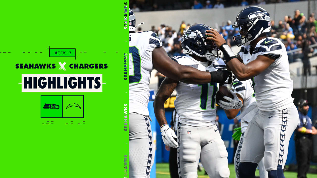 2022 Week 7 Seahawks at Chargers Game Highlights