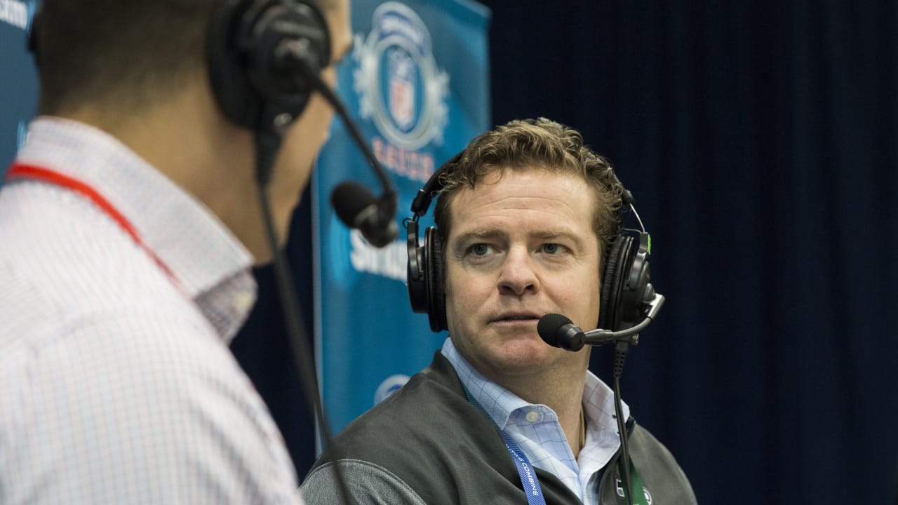 Seahawks General Manager John Schneider Meets The Media At The 2018 NFL