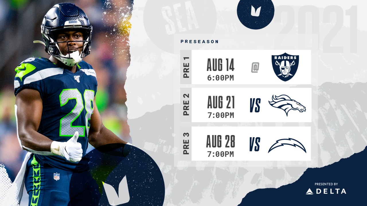 Seahawks Schedule  Seattle Seahawks –