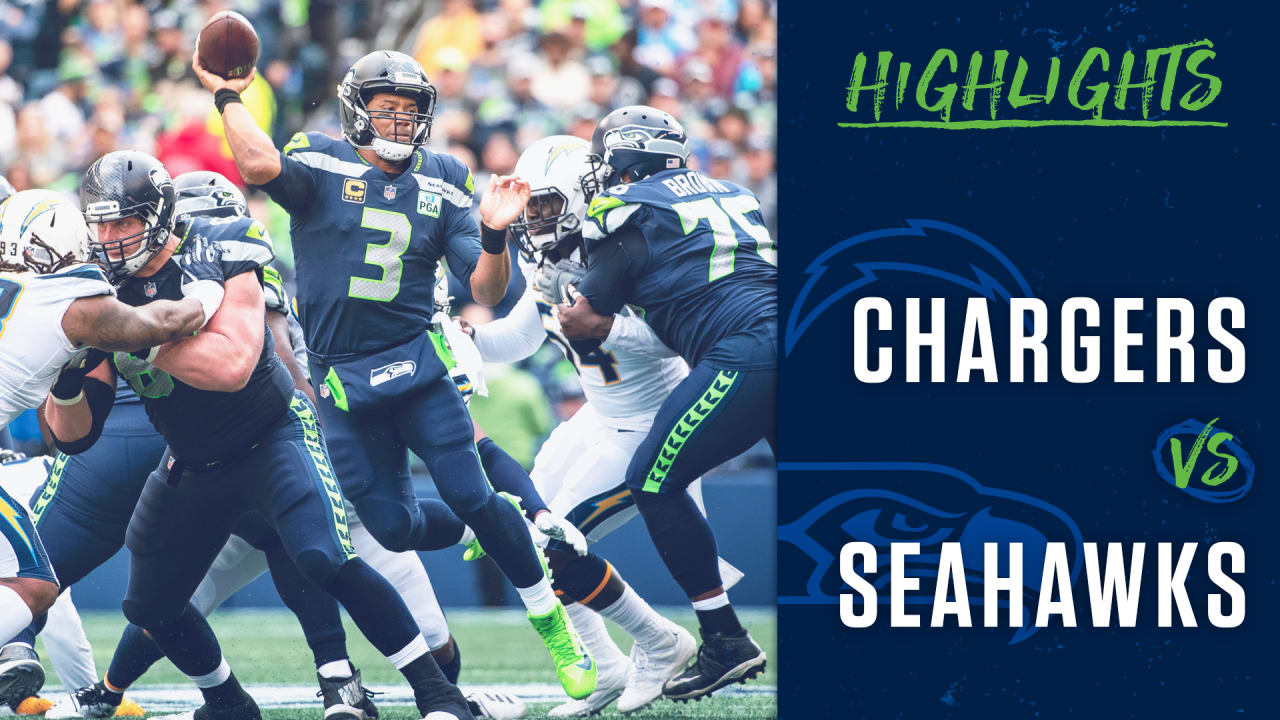 2018 Week 9 Seahawks vs Chargers Highlights