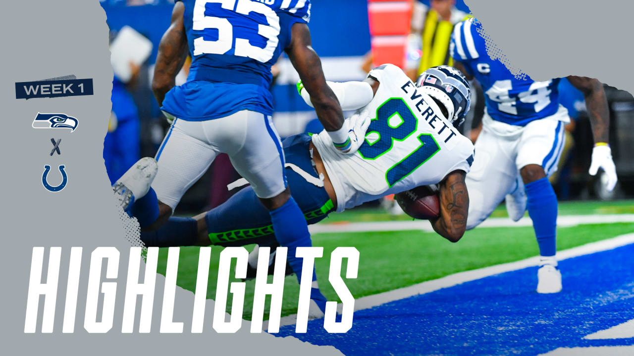 2021 Week Seahawks vs. Colts Game Highlights