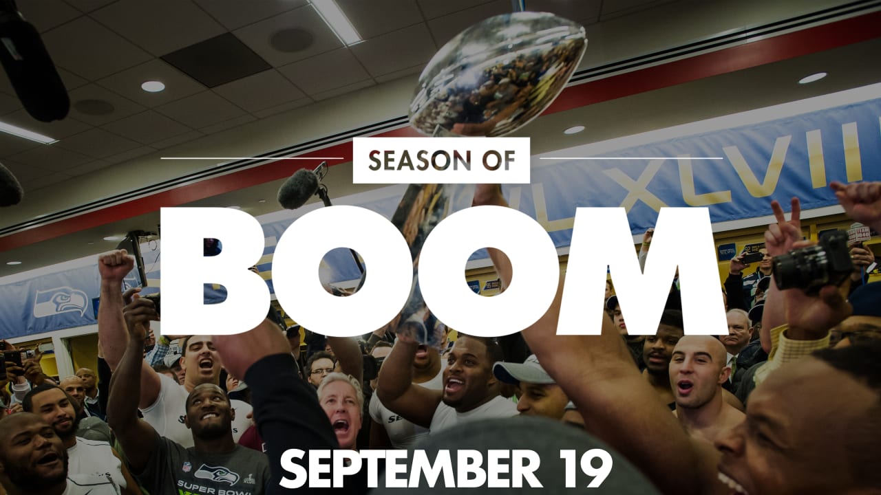 Seattle Seahawks on X: Season of Boom. September 19th.   / X