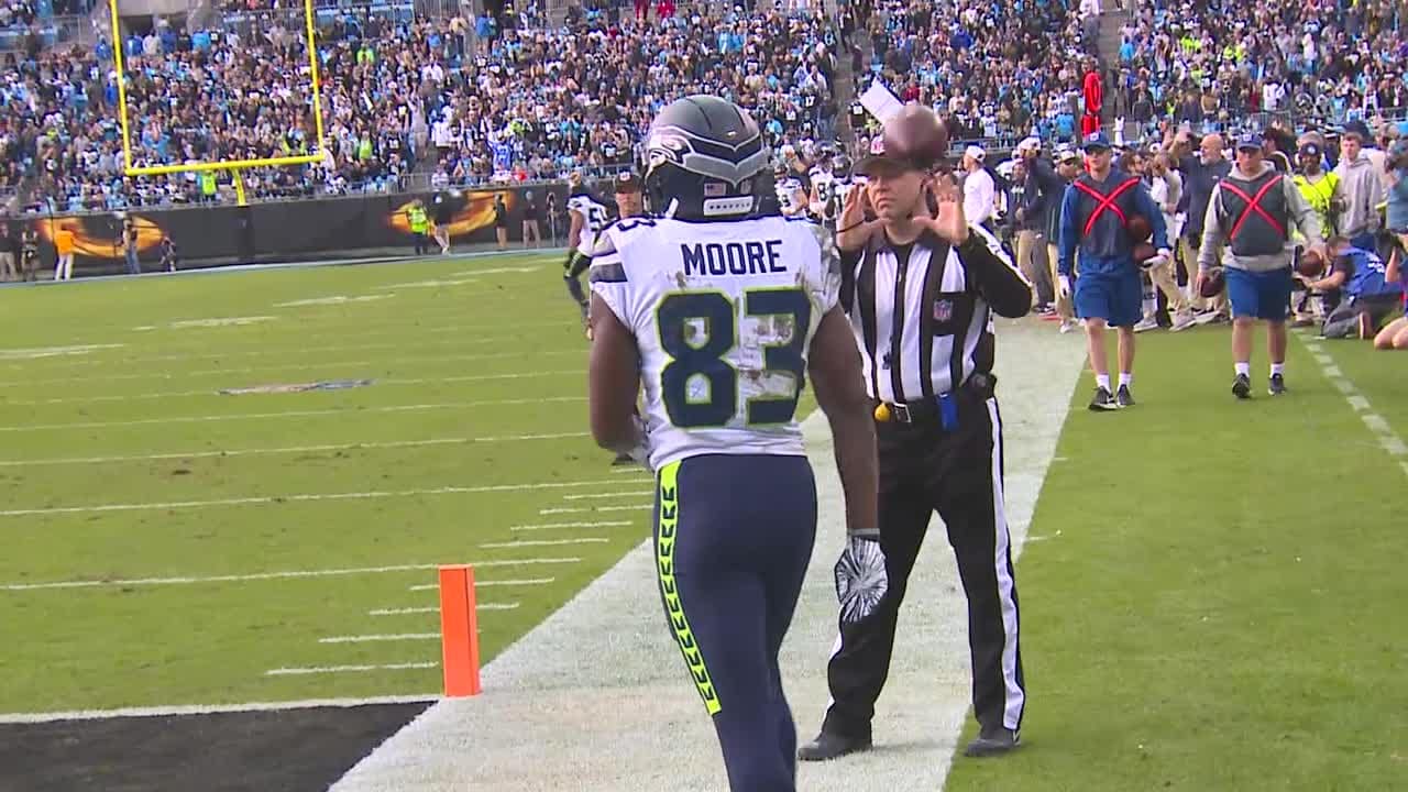 The Seahawks have to get the ball to David Moore