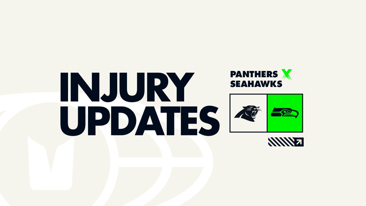 Panthers vs Seahawks: Final Injury Report - Cat Scratch Reader