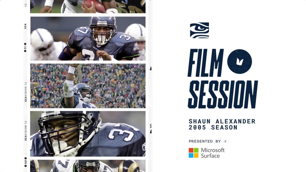 Seahawks Film Session Shaun Alexander's 2005 MVP Season
