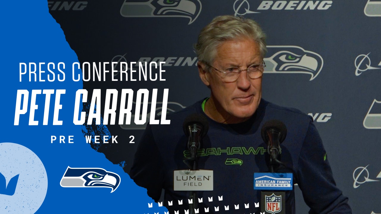 Pete Carroll Seahawks Postgame Press Conference - Preseason Week 2 Vs ...