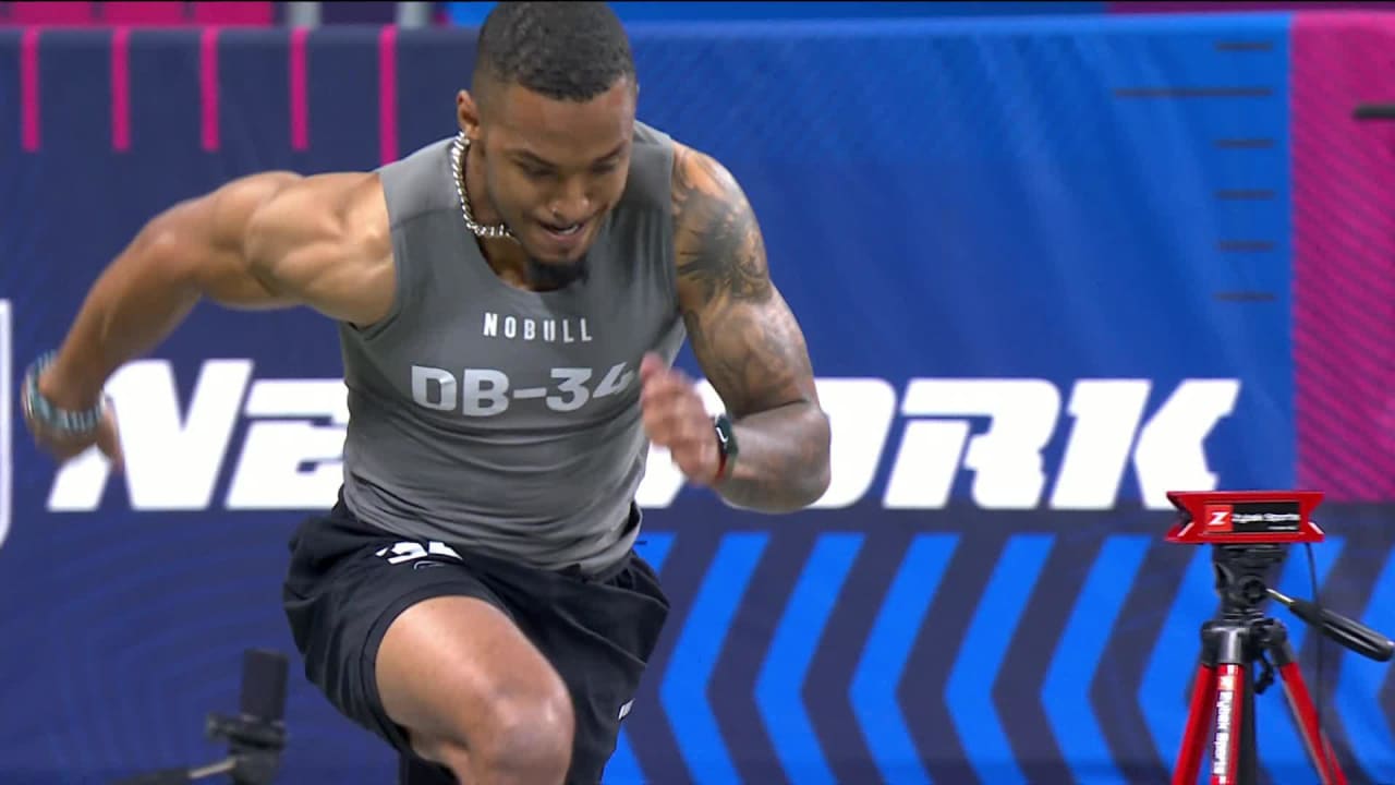 Top 6 Fastest DBs In 40-Yard Dash At 2023 NFL Scouting Combine