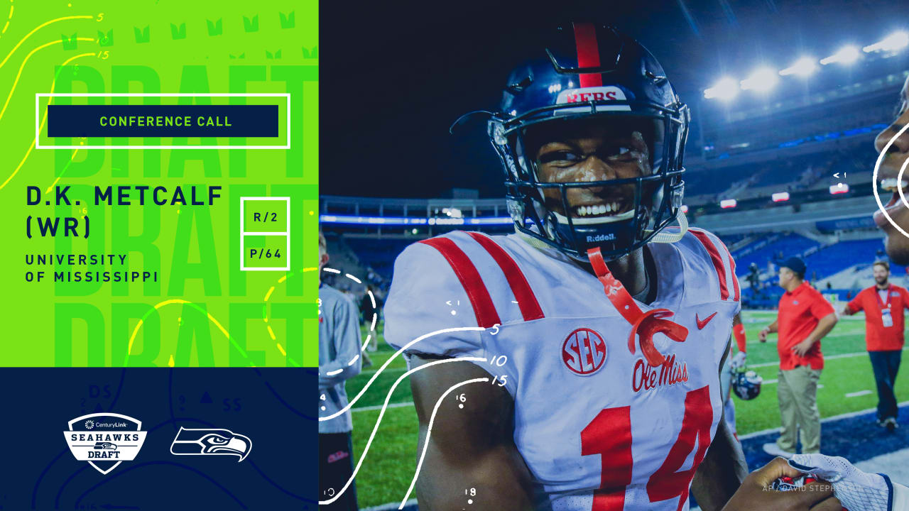 2019 Nfl Draft Conference Call D K Metcalf