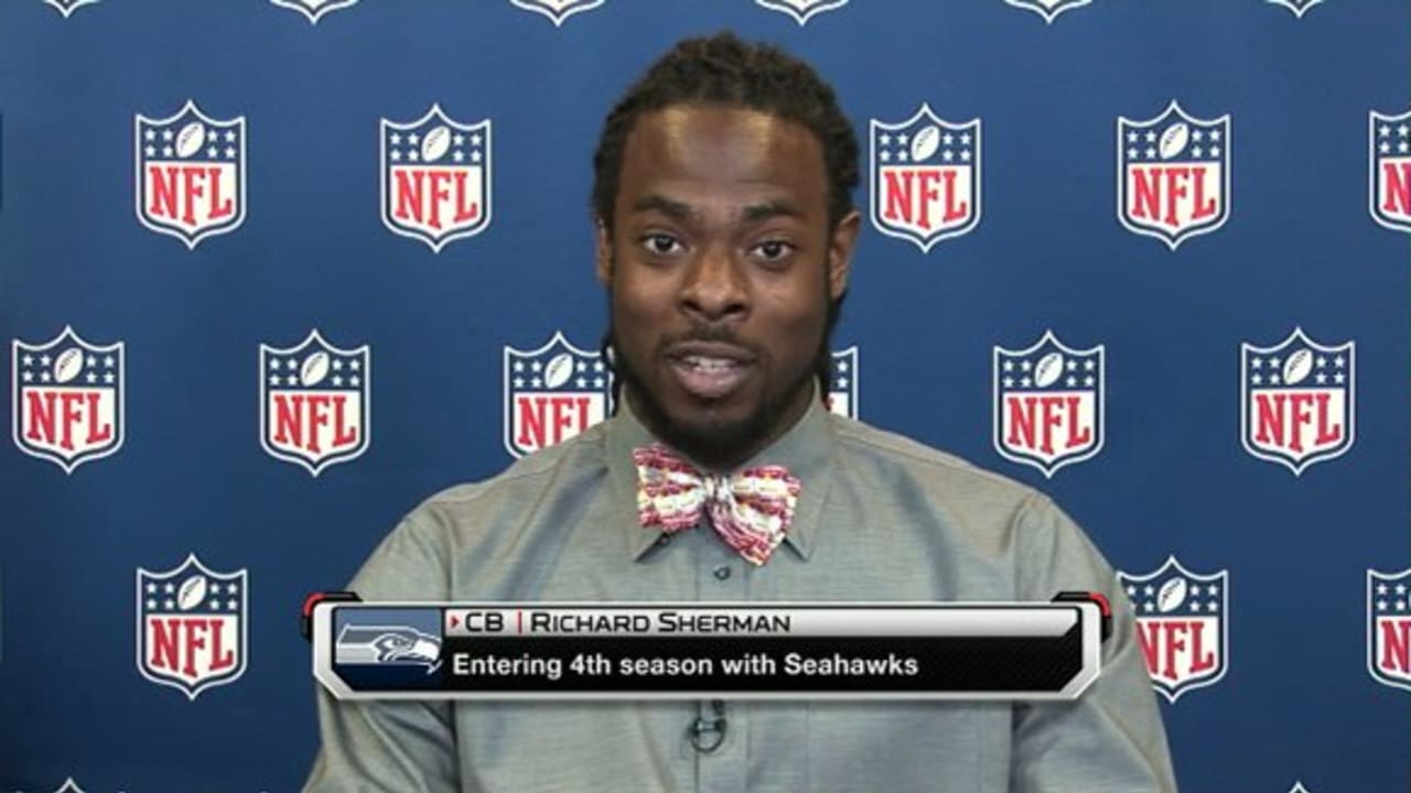 NFL Commentary: Seahawks' Sherman talks the talk at media day – Santa Cruz  Sentinel