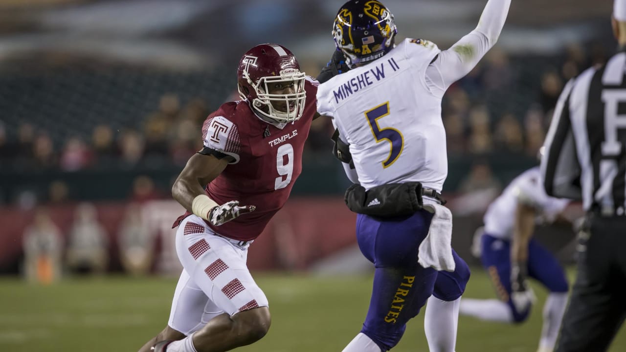 Seahawks Select Temple Defensive End Jacob Martin No. 186 In 2018 NFL Draft