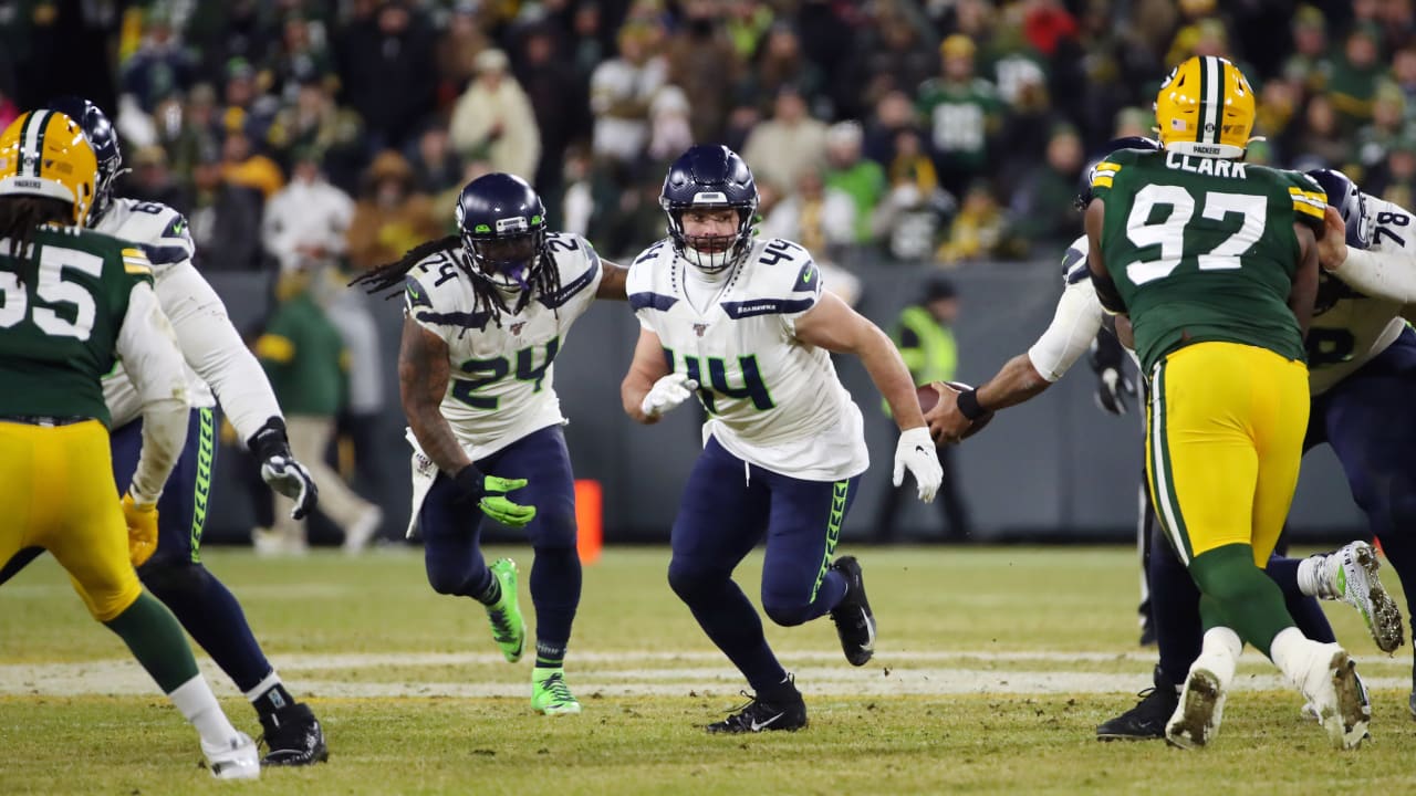 Seattle Seahawks guard Phil Haynes (60) in action during an NFL