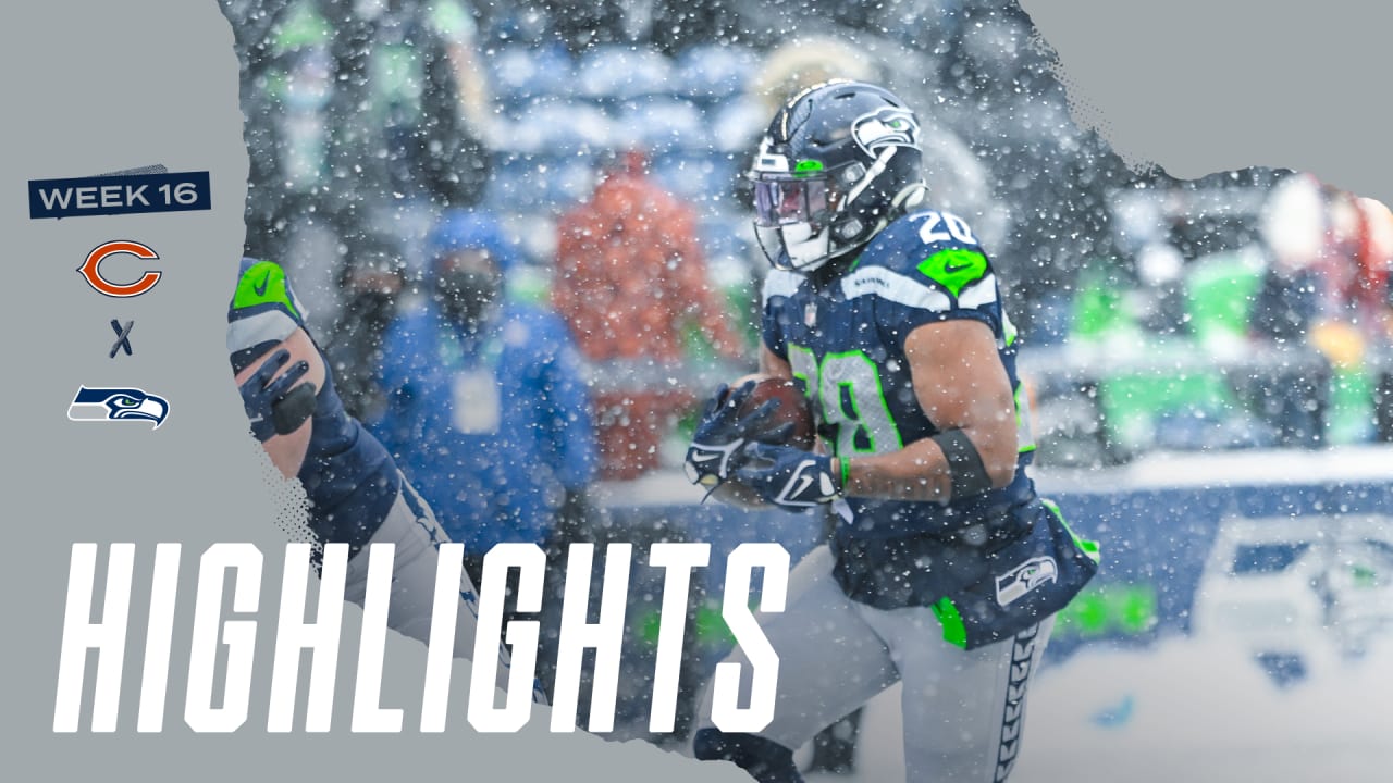 2021 Week 16 Seahawks vs. Bears Game Highlights