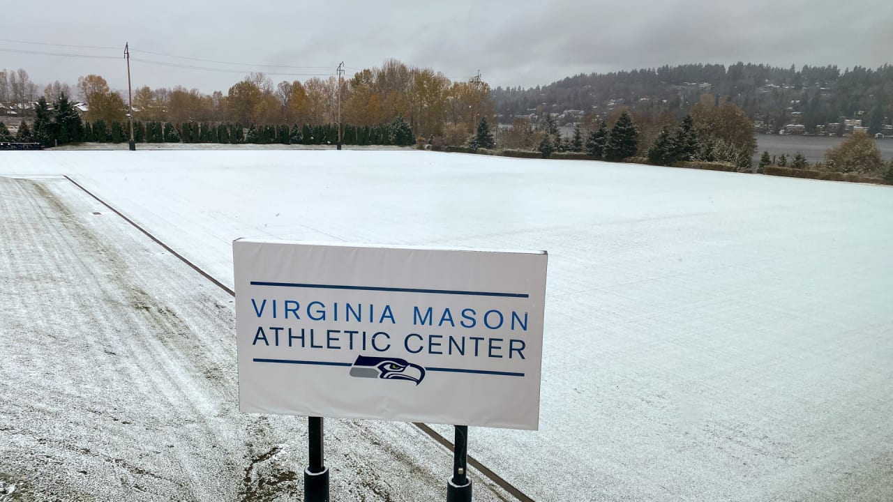 PHOTOS Virginia Mason Athletic Center Turns Into Winter Wonderland