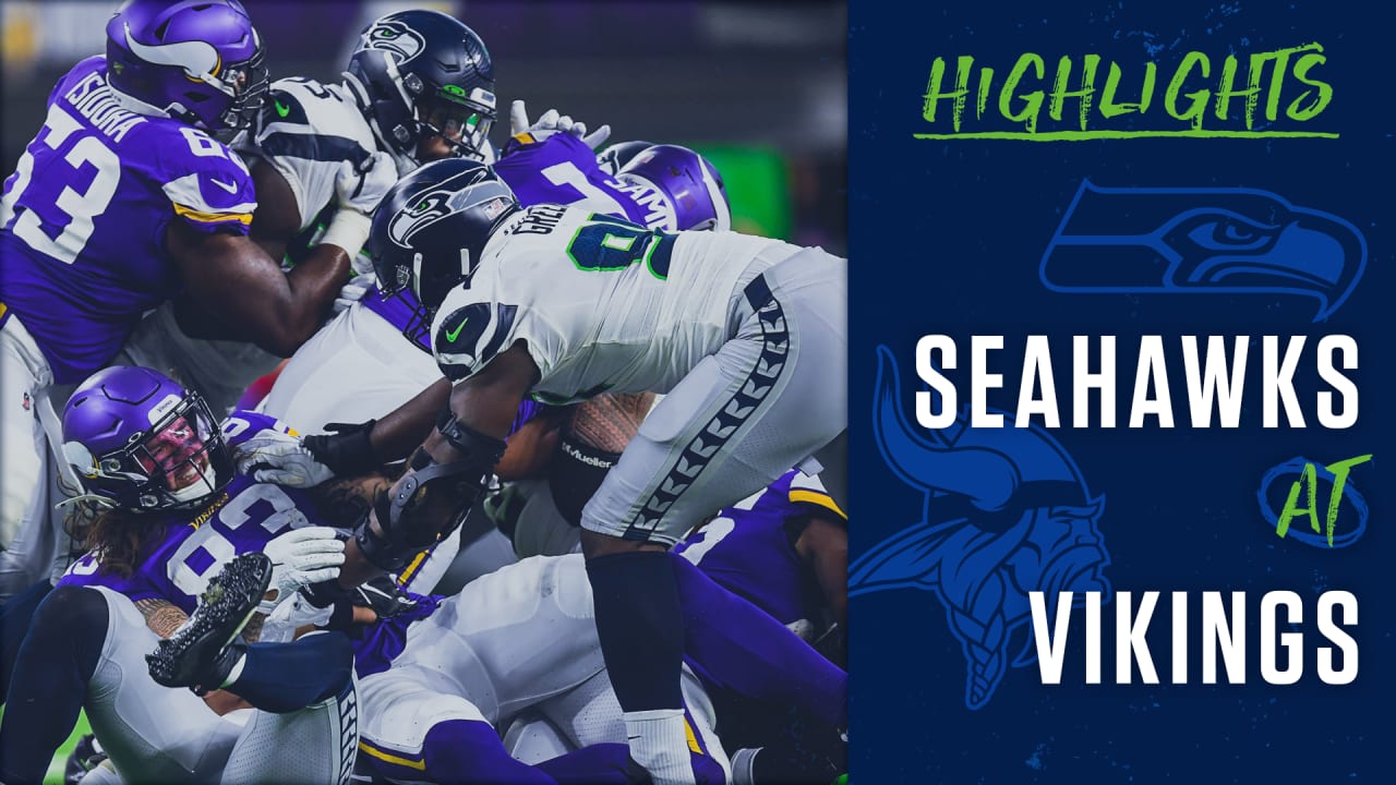 Minnesota Vikings Highlights at Seattle Seahawks