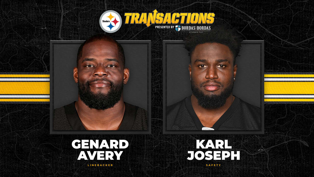 Steelers sign Avery, Joseph