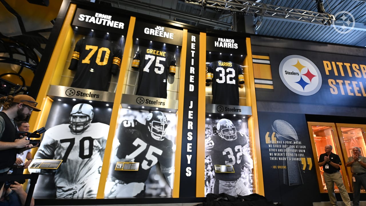 Steelers to unveil jersey display for Franco Harris