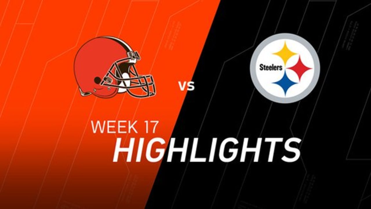 HIGHLIGHTS Week 17 vs. Cleveland Browns