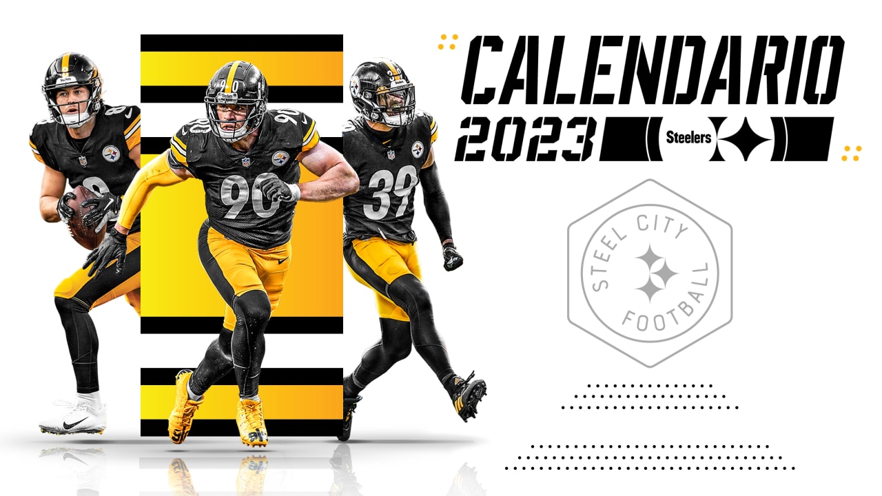 Pittsburgh Steelers 2023 Wall Calendar - 12 x 12 Inch