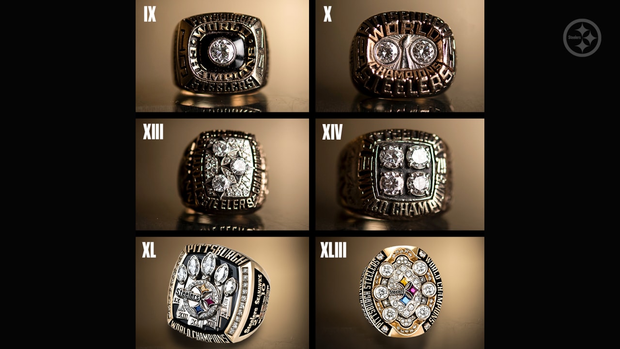 all steelers super bowl rings
