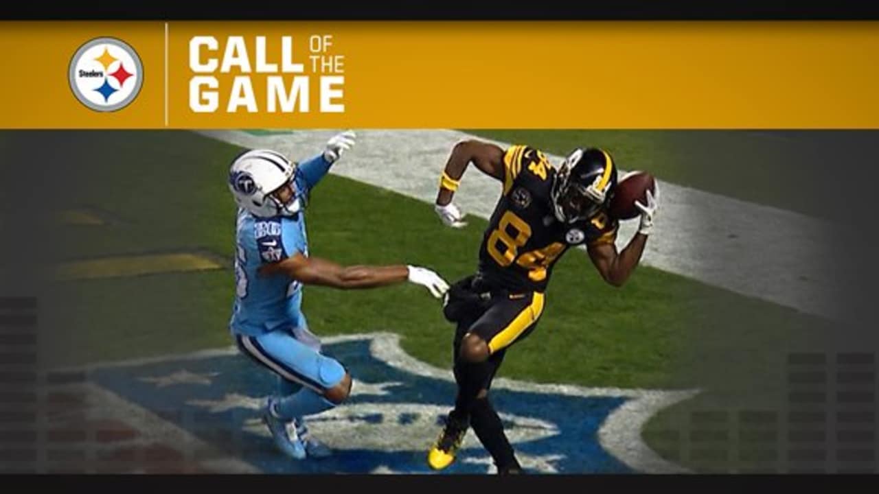 See Antonio Brown's Crazy Wild One-Handed Helmet Catch